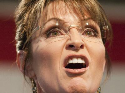 Muss ihre Homepage derzeit vor Angriffen von Hackern schützen: US-Politikerin Sarah Palin. (Archivbild) Sarah Palin