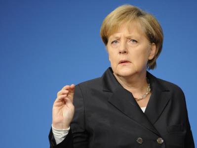 Klare Worte: Merkel spart während des CDU-Parteitages nicht mit Kritik an der Opposition. CDU-Parteitag - Merkel