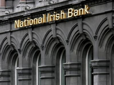 Aktuell ist Irland das Sorgenkind der Euro-Gruppe. Bank in Irland