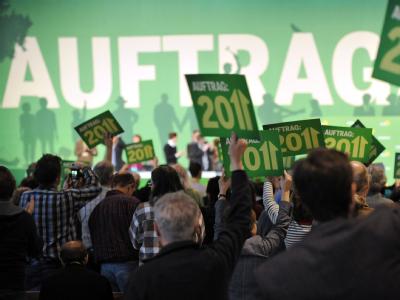Delegierte bei Bundesdelegiertenkonferenz von Bündnis 90/Die Grünen in Freiburg: Die Grünen haben so viele Mitglieder wie nie zuvor. Bündnis90/Die Grünen