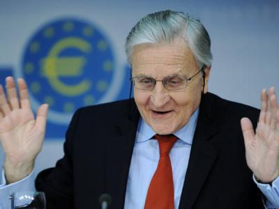Der Präsident der Europäischen Zentralbank (EZB): Jean-Claude Trichet EZB-Cjhef Jean-Claude Trichet