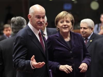 Entspannte Gesichter: Beim EU-Gipfel wurde eine Einigung in Sachen Krisenmanagement erreicht. EU-Gipfel