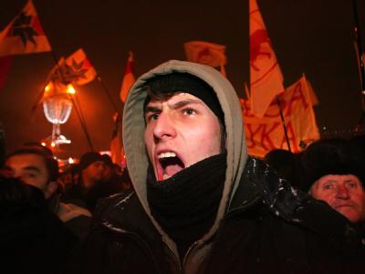 Zahlreiche Gegner des autoritären weißrussischen Regimes haben versucht, ein Regierungsgebäude zu stürmen. Proteste in Minsk