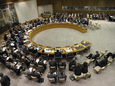 Blick ins Plenum des UN-Sicherheitsrats (Archiv). UN-Sicherheitsrat
