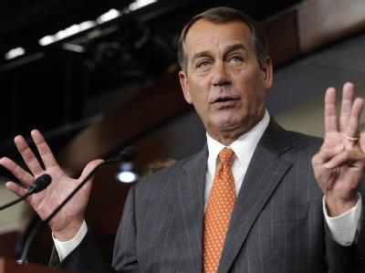 Der Republikaner John Boehner setzt auf eine «Anti-Obama-Strategie». John Boehner
