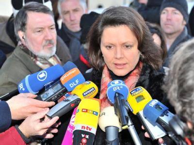 Bundeslandwirtschaftsministerin Ilse Aigner: «Momentan wissen wir, dass acht Länder betroffen sind.» Ilse Aigner in Wildbad Kreuth
