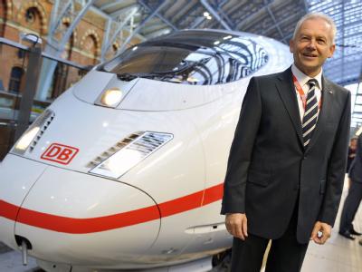 Bahnchef Rüdiger Grube: Es gibt nichts schönzureden. (Archivbild) Bahnchef Grube