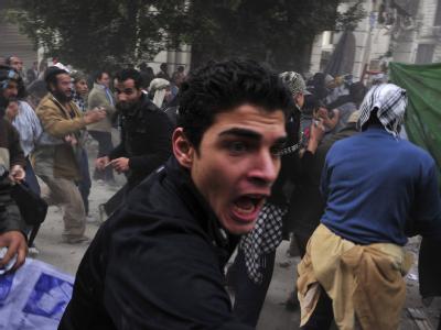Am Tag elf der Proteste lief das Rücktritts-Ultimatum der Opposition an Mubarak aus - die Demonstranten sprachen daher vom «Tag des Abgangs». Proteste in Kairo