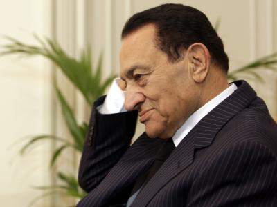 Husni Mubarak denkt derzeit nicht an einen Rückzug. Mubarak