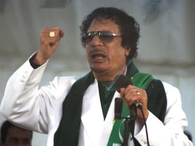 Libyens Staatschef Gaddafi: Nach den Volksaufständen in Tunesien und Ägypten regt sich auch in Libyen Protest. Im ganzen Land wollen Oppositionelle gegen das herrschende Regime auf die Straßen gehen. Muammar Gaddafi