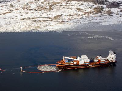 Das Containerschiff «Godafoss» ist vor der norwegischen Küste auf Grund gelaufen. «Godafoss»