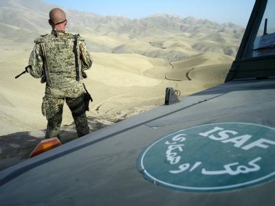 Ein Bundeswehrsoldat sichert in Afghanistan eine Erkundungsmission. (Archivfoto) Afghanistan