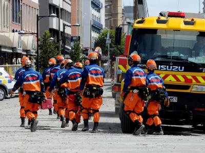 Rettungskräfte in Christchurch: Die Hoffnung, Überlebende zu finden, schwindet. Helfer in Christchurch