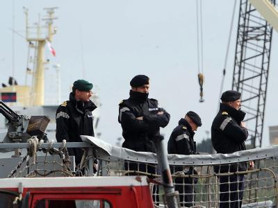 Bisher werden Kriegsschiffe im Mittelmeer nur zur Rettung von Flüchtlingen genutzt. Royal Navy auf Malta