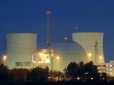 Das Atomkraftwerk Biblis in Südhessen ist in Deutschland umstritten. AKW Biblis