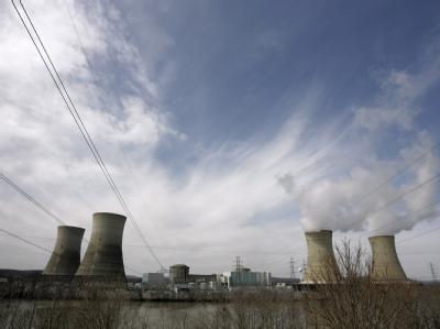 Das Atomkraftwerk Three Miles Island im USA-amerikanischen Middletown (Pennsylvania). Auch die US-Regierung hat angesichts der nuklearen Katastrophe in Japan ihr Vertrauen in die Atomkraftwerke bekräftigt. AKW Three Miles Island