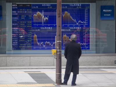 Der japanische Aktienmarkt hat sich spürbar erholt. Börse in Tokio