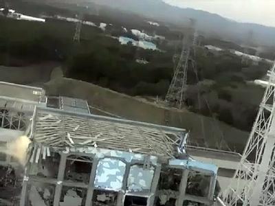 AKW Fukushima nach den Bränden. Foto:/Video: Tepco AKW Fukushima nach Bränden