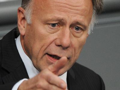 Der Fraktionsvorsitzende von Bündnis 90/Die Grünen im Bundestag, Jürgen Trittin. Trittin