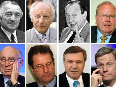 Die bisherigen Bundesvorsitzenden der FDP. Die bisherigen Bundesvorsitzenden der FDP