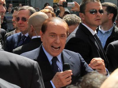 Italiens Ministerpräsident Silvio Berlusconi. Silvio Berlusconi