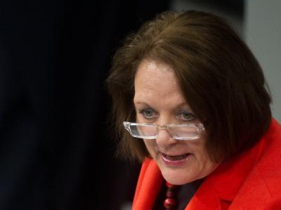 Bundesjustizministerin Sabine Leutheusser-Schnarrenberger spricht im Bundestag zum Thema Präimplantationsdiagnostik. Leutheusser-Schnarrenberger