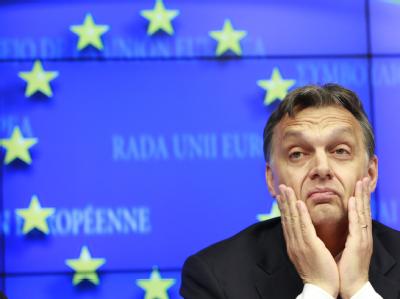 Muss derzeit viel Kritik wegstecken: Ungarns Regierungschef Viktor Orban. (Archivbild) Viktor Orban