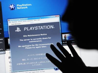 Die Internetseite vom Sony PlayStation Network mit dem Hinweis, dass der Server momentan nicht erreichbar ist: Der Fall könnte einer der größten Datendiebstähle der Geschichte werden. Playstation