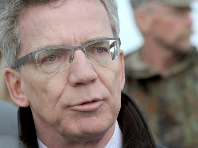 Bundesverteidigungsminister Thomas de Maizière: «Sind nicht in Afghanistan, um gegen Osama bin Laden zu Felde zu ziehen.» Thomas de Maizière