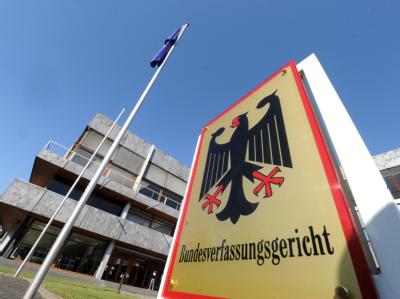 Bundesverfassungsgericht in Karlsruhe: Es hat die Regelungen zur Sicherungsverwahrung gefährlicher Straftäter für verfassungswidrig erklärt. Bundesverfassungsgericht