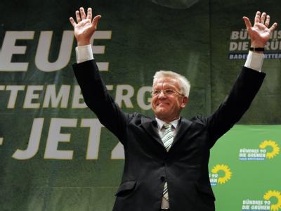Seit Mai 2011 ist Winfried Kretschmann Ministerpräsident von Baden-Württemberg. Winfried Kretschmann (Grüne)