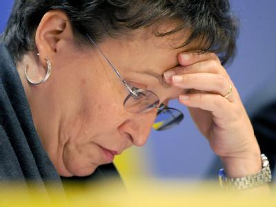 Die baden-württembergische FDP-Vorsitzende Birgit Homburger hat beim Parteitag einen Denkzettel erhalten. Birgit Homburger