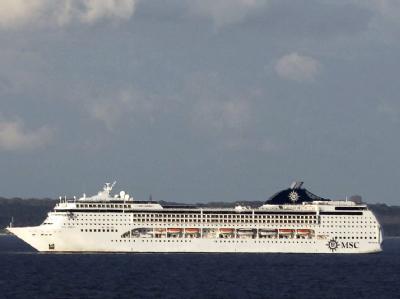 Auf dem Kreuzfahrtschiff «MSC Opera» müssen Passagiere und Besatzung ohne Toilettenspülung oder Kühlmöglichkeit für Lebensmittel ausharren. MSC Opera