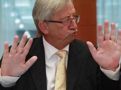Eurogruppenchef Jean-Claude Juncker. Foto: Olivier Hoslet / Archiv Juncker