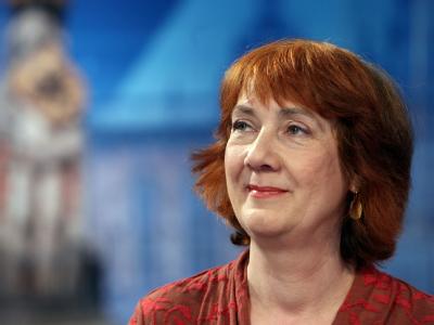 Bremens Finanzsenatorin und Grünen-Spitzenkandidatin der Grünen Karoline Linnert darf sich über satte Zugewinne freuen. Karoline Linnert