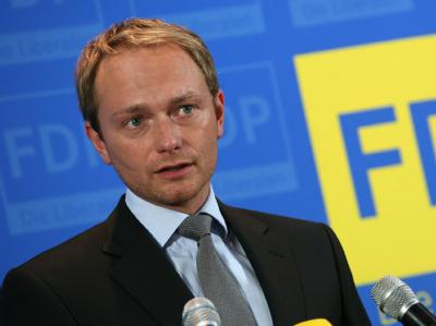 Mit dem Atomausstieg nicht besonders glücklich: FDP-Generalsekretär Christian Lindner Christian Lindner