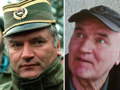 Ratko Mladic im Jahr 1994 und am Tag seiner Festnahme Mutmaßlicher Kriegsverbrecher Mladic