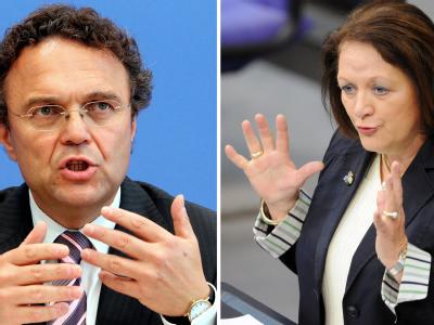 Bundesinnenminister Hans-Peter Friedrich (CSU) und Bundesjustizministerin Sabine Leutheusser-Schnarrenberger(FDP) streiten über die Verlängerung der Anti-Terror-Gesetze. Streit über Sicherheitsgesetze