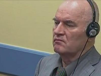 Ratko Mladic vor dem Kriegsverbrecher-Tribunal in Den Haag. (Archivbild) Ratko Mladic