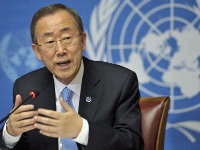 Ban Ki Moon ist seit 2007 Generalsekretär der Vereinten Nationen. UN-Chef Ban