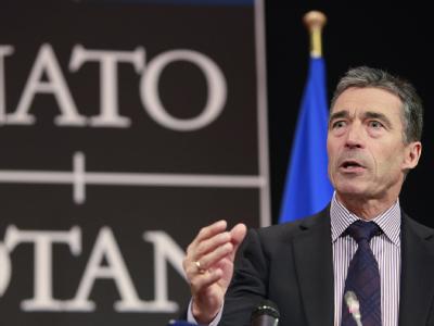Nato-Chef Anders Fogh Rasmussen begrüßt die Abzugs-Ankündigung (Archivfoto). Nato-Chef Rasmussen