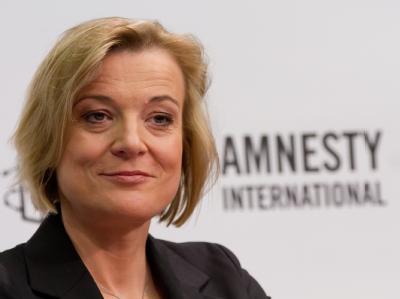 Amnesty International und Monika Lüke, derzeitige Generalsekretärin der Menschenrechtsorganisation, gehen künftige getrennte Wege. (Archivbild) Monika Lüke
