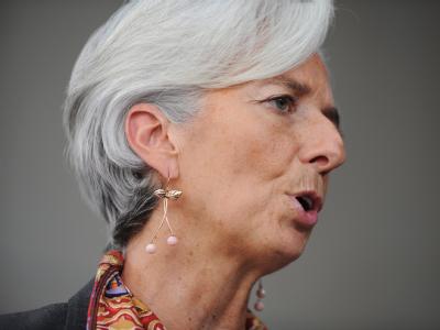 Christine Lagarde mahnt die Opposition zum Schulterschluss mit der Regierung. Christine Lagarde