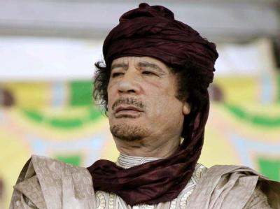 Der Internationale Strafgerichtshof in Den Haag hat einen Haftbefehl gegen den libyschen Machthaber Muammar al-Gaddafi erlassen (Archivfoto vom 06.10.2009). Gaddafi