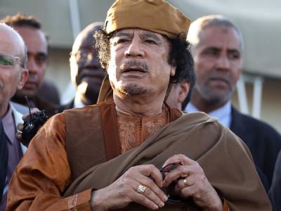 Libyens Machthaber Muammar al-Gaddafi. (Archivbild) Muammar al-Gaddafi