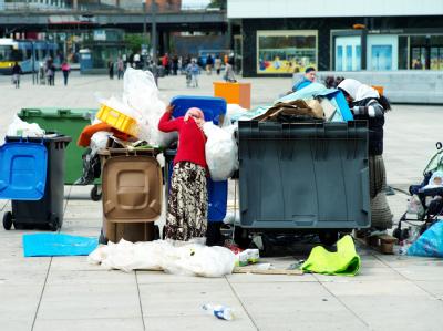 Besonders Kinder von Migranten haben es in Deutschland schwer. Armut am Alex
