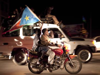 Jubel in Juba: Fast 30 Jahre nach Beginn des blutigen Bürgerkriegs wird der Süden des Sudan ein unabhängiger Staat. Südsudan wird unabhängig