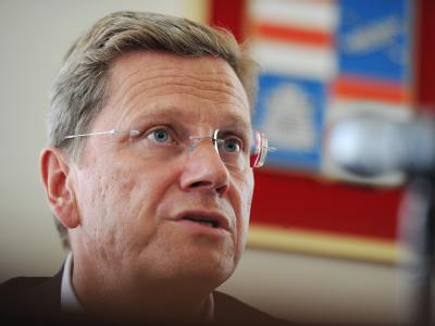 Außenminister Guido Westerwelle gibt während seiner Balkanreise eine Pressekonferenz. Pressekonferenz