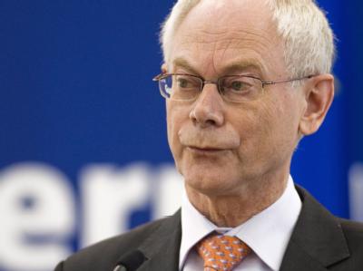«Es ist eine sehr schwere Zeit»: EU-Ratspräsident Herman Van Rompuy. Foto: Dumitru Doru/Archiv Herman Van Rompuy