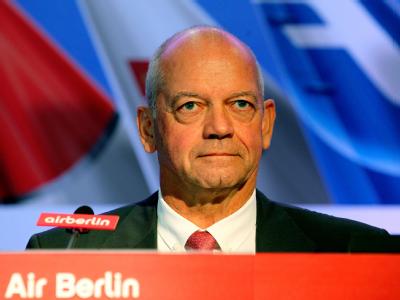 Joachim Hunold war Air Berlin, die Fluggesellschaft war sein Lebenswerk. (Archivbild) Air-Berlin-Chef Hunold tritt zurück